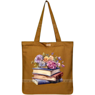 Mitu Home and Curtain Premium Zipper Canvas Tote Bag Trendy Women Shopping University And College Bag image
