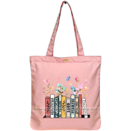 Mitu Home and Curtain Premium Zipper Canvas Tote Bag Trendy Women Shopping University And College Bag image