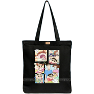 Mitu Home and Curtain Premium Zipper Canvas Tote Bag Trendy Women Shopping University And College Bag image
