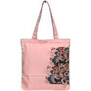 Mitu Home and Curtain Premium Zipper Canvas Tote Bag Trendy Women Shopping University And College Bag