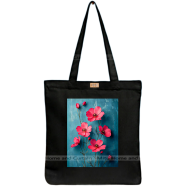 Mitu Home and Curtain Premium Zipper Canvas Tote Bag Trendy Women Shopping University And College Bag image