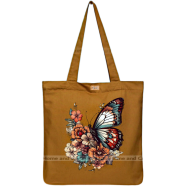 Mitu Home and Curtain Premium Zipper Canvas Tote Bag Trendy Women Shopping University And College Bag image