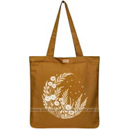 Mitu Home and Curtain Premium Zipper Canvas Tote Bag Trendy Women Shopping University And College Bag image