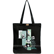 Mitu Home and Curtain Premium Zipper Canvas Tote Bag Trendy Women Shopping University And College Bag image