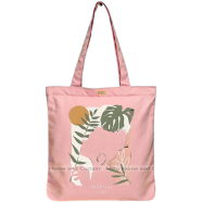 Mitu Home and Curtain Premium Zipper Canvas Tote Bag Trendy Women Shopping University And College Bag image