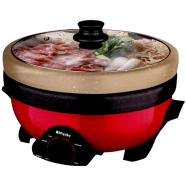 Miyako Double Pot Multi cooker, Electric Curry Cooker With Double Pot, Removable non-stick pan, Automatic cooking and warming system MC-250D (3 LTR) image