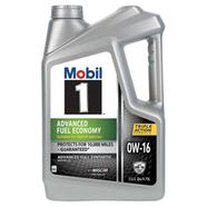 Mobil 1 Advanced Fuel Economy 0W-16 Full Synthetic 5 Quart image