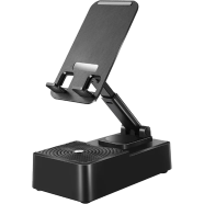 Mobile Stand With Speaker 360 Degree Rotation Stand image