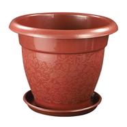 Tel Modern Flower Tub 16 Inch (20L) With Tray RW image