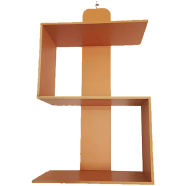 Modern S-Shape Bookshelf image