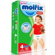 Molfix Baby Diaper Pants 4 Maxi 9-14 kg 52 Pcs image
