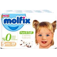 Molfix Pure and Soft Premium Diaper 11-18 kg 38 pcs image