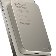 Momax Q.Mag X1 Gen 2 10000mAh 15W Magnetic Wireless Power Bank image