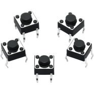 Momentary Tactile Push Button Switch - 5 Pcs image