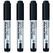 Monami SigmaFlo Liquid White Board Marker 4 Pcs image