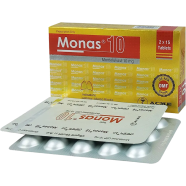 Monas 10 Tablet 10 mg 15's Pack icon