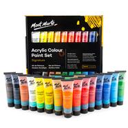 Mont Marte Acrylic Color box 18 colour 36ml paint Set for Professional Artists icon
