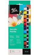 Mont Marte Acrylic Paints 12pce x 12ml image