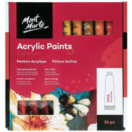 Mont Marte Acrylic Paints Set Signature 36pc x 12ml