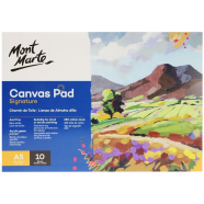 Mont Marte Canvas Pad A5 280gsm 10 Sheets CAXX0025