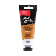 Mont Marte Dimension Acrylic Paint 75ml Tube - Brilliant Red PMDA0010 image