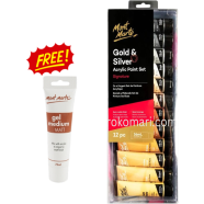 Mont Marte Gold Paint Series Set 12pc x 36ml image