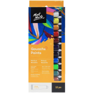 Mont Marte Gouache Paints set 12 color 12ml tubes