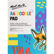 Mont Marte Kids - Doodle Pad A6 100 Sheet