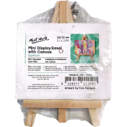 Mont Marte Mini Display Easel With Canvas 10/12 cm image