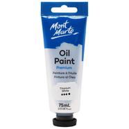 Mont Marte Oil Paint 75ml Tube - Titanium White MPO7501 image