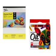 Mont Marte Oil Pastels-24 Colours image