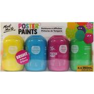 Mont Marte Poster Paint Set 250ml 4pc - Bright image