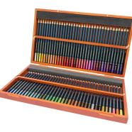 Mont Marte Premium Colour Pencils Set Wooden Box Case Artist Art Craft Gift 72pc