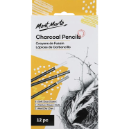 Mont Marte Signature Charcoal Pencils 12pce image