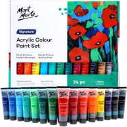 Mont Marte Signature Paint Set - Acrylic Paint 24pc x 36ml image
