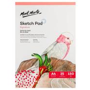 Mont Marte Sketch Pad White Paper- A4 150gsm 25 Sheet icon