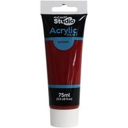 Mont Marte Studio Acrylic Paint 75ml - Crimson (MSCH7511)