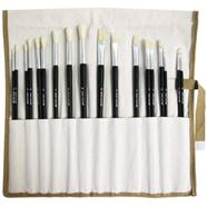 Mont Marte Studio Essentials Brush Roll - 18pce (BMSS0001)