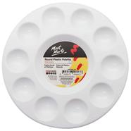 Mont Marte Studio Round Plastic Palette - 1 Pcs