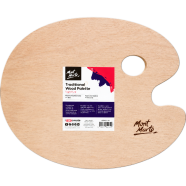 Mont Marte Traditional Wood Palette 30 X 38 cm image