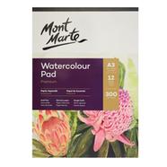 Mont Marte Watercolour Pad German Paper- A3 300gsm 12 Sheet icon