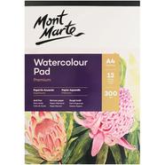Mont Marte Watercolour Pad German Paper A4 300gsm 12 Sheet icon
