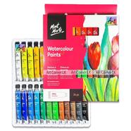 Mont Marte Watercolour Paint Colour Tube Set Signature Series 24 Color 12ml image