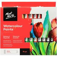 Mont Marte Watercolour Paints 24pc 12ml image