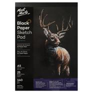 Mont marte Black Paper Sketch Pad A5 icon