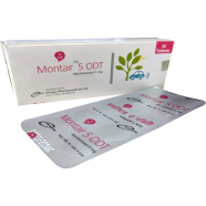 Montair ODT 5 mg Dispersible Tablet 10's Strip image