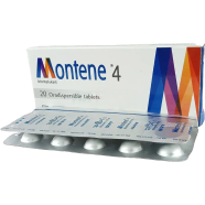 Montene 4 mg - 10's Strip Chewable Tablet image