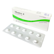 Montex 4 Mg Chewable Tablet-10's Strip image