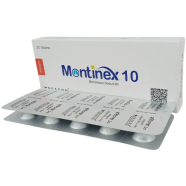 Montinex 10mg Tablet 10's Strip image