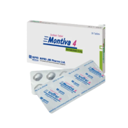 Montiva 4 Mg Tablet-10's Strip image